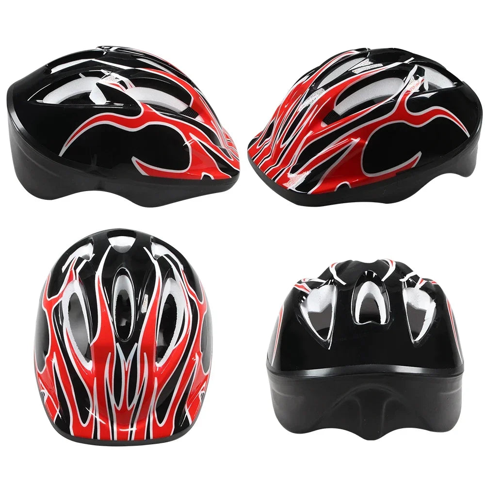 Kids Safety Helmet Set